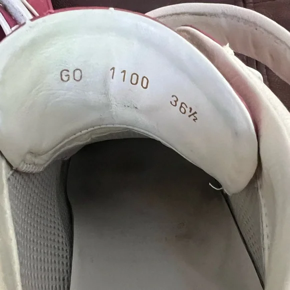 Louis Vuitton Pink & White Leather Sneakers Size 36.5/6.5! - Picture 6 of 10